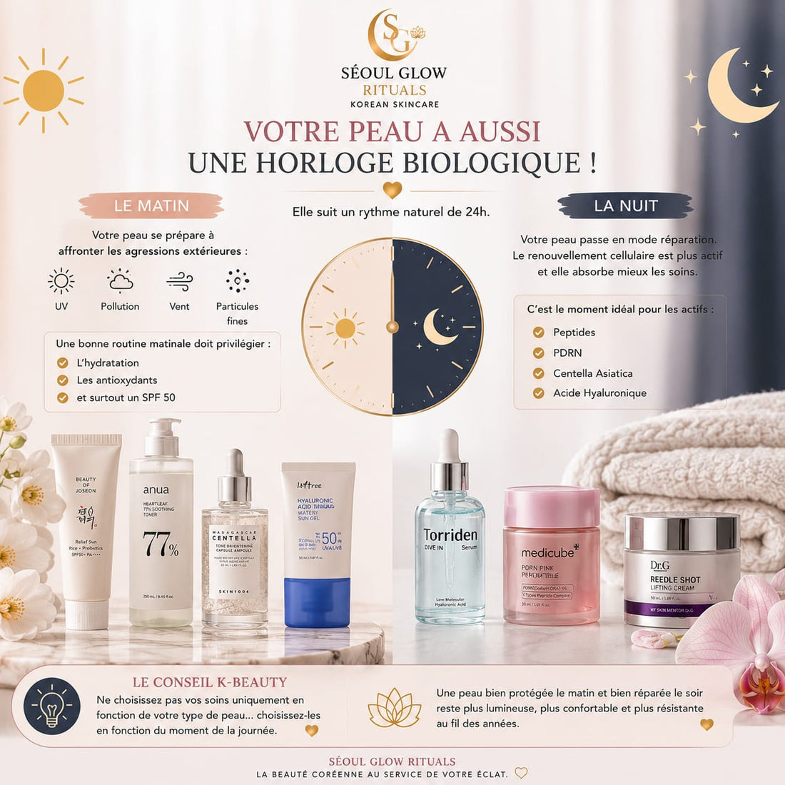 blog seoul glow rituals votre peau a aussi son horloge biologique k-beauty soins coréens