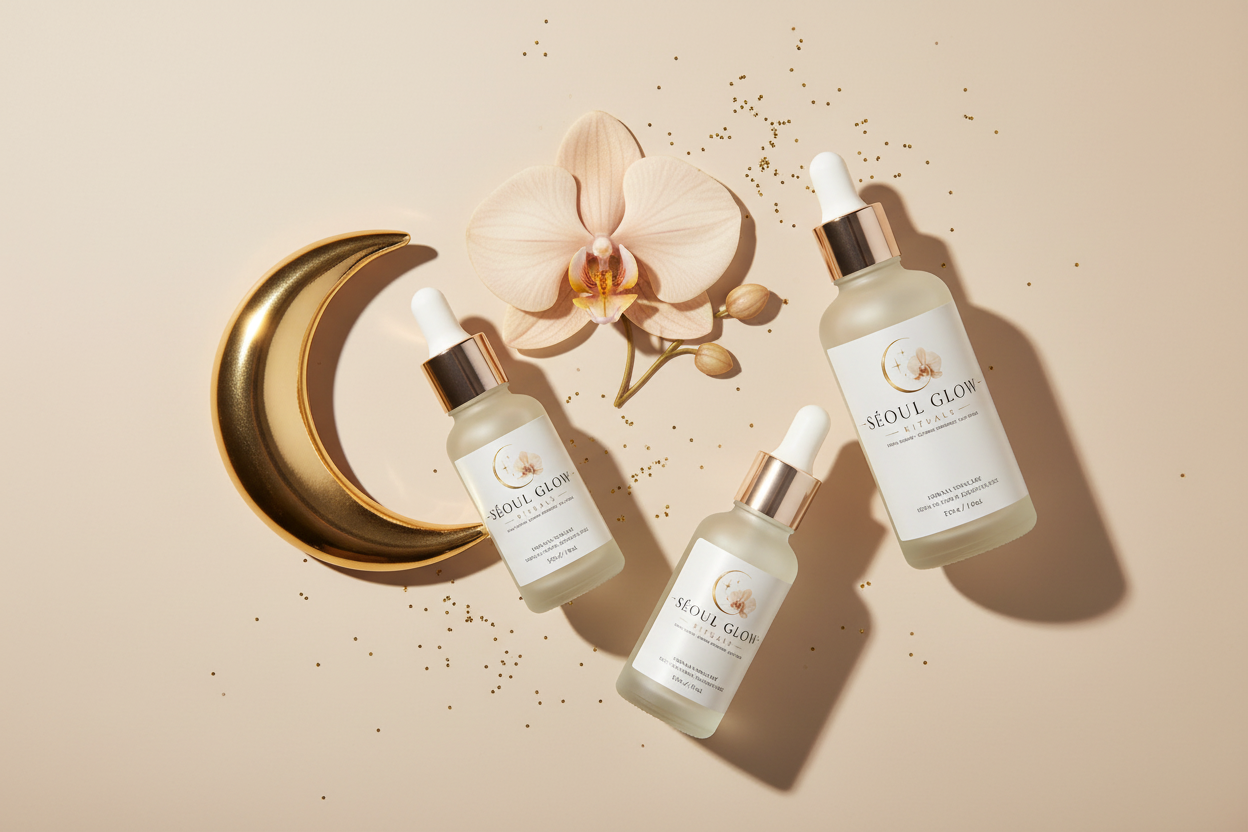 glass skin le secret de la peau lumineuse des coréennes grace au serum toner spf50 crème hydratation éclat glow seoul glow rituals 