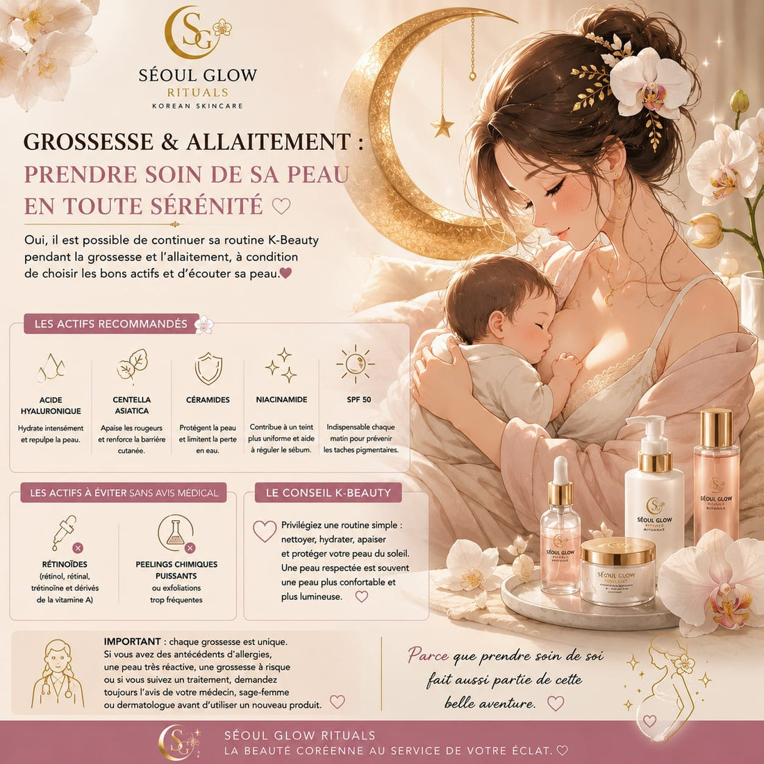 grossesse et allaitement k-beauty prendre soin de sa peau avec la skincare coréenne blog de seoul glow rituals