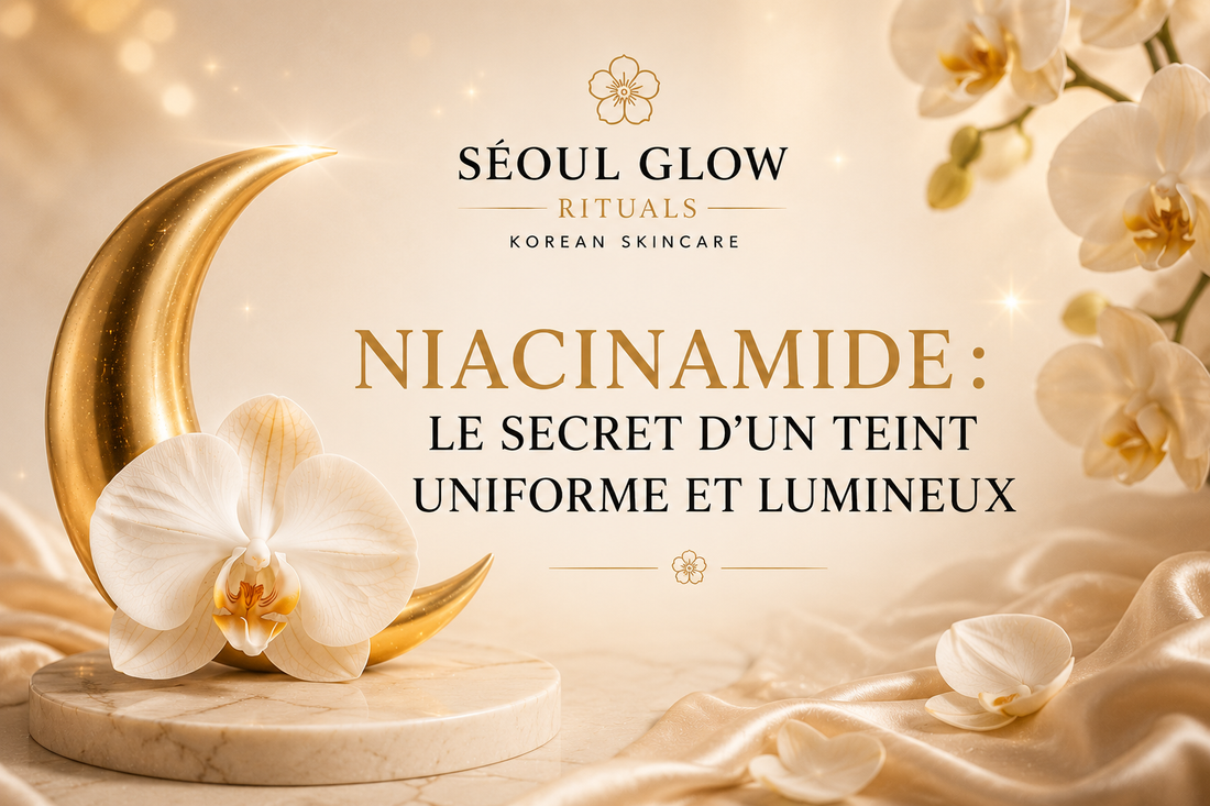 la niacinamide le secret d'un teint uniforme et lumineux article de blog ecrit par seoul glow rituals k-beauty soins coréens
