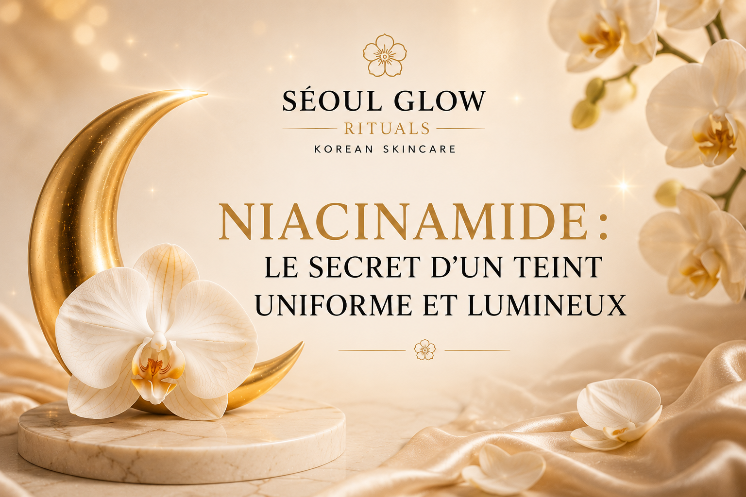 la niacinamide le secret d'un teint uniforme et lumineux article de blog ecrit par seoul glow rituals k-beauty soins coréens