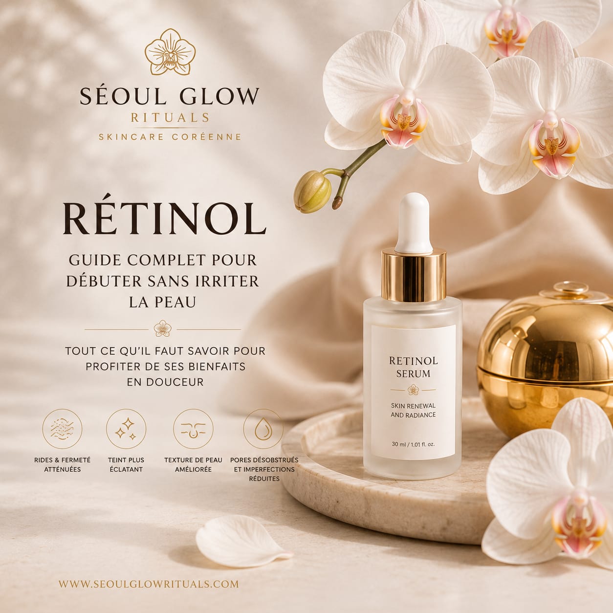 retinol guide complet pour debuter sans irriter la peau blog seoul glow rituals
