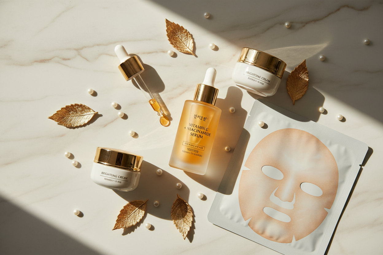 anti taches et éclat pour une peau lumineuse grace a la k-beauty et soins coréens choisis par seoul glow rituals