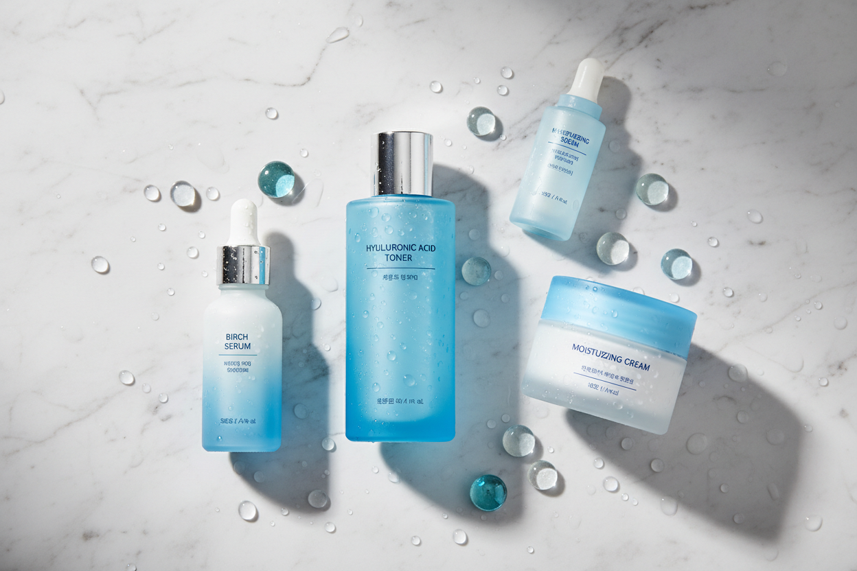 soins coréens premium sélectionnés pour une hydratation intense de la peau par seoul glow rituals k-beauty
