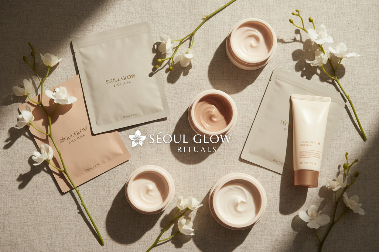 Masques K-beauty hydratants et purifiants medicube anua beauty of joseon skin1004- Seoul Glow Rituals