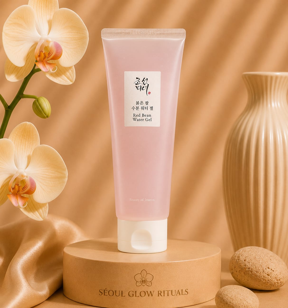 Beauty of Joseon Red Bean Water Gel 100ml – Gel hydratant K-beauty au haricot rouge et peptides pour une peau repulpée et lumineuse – Seoul Glow Rituals