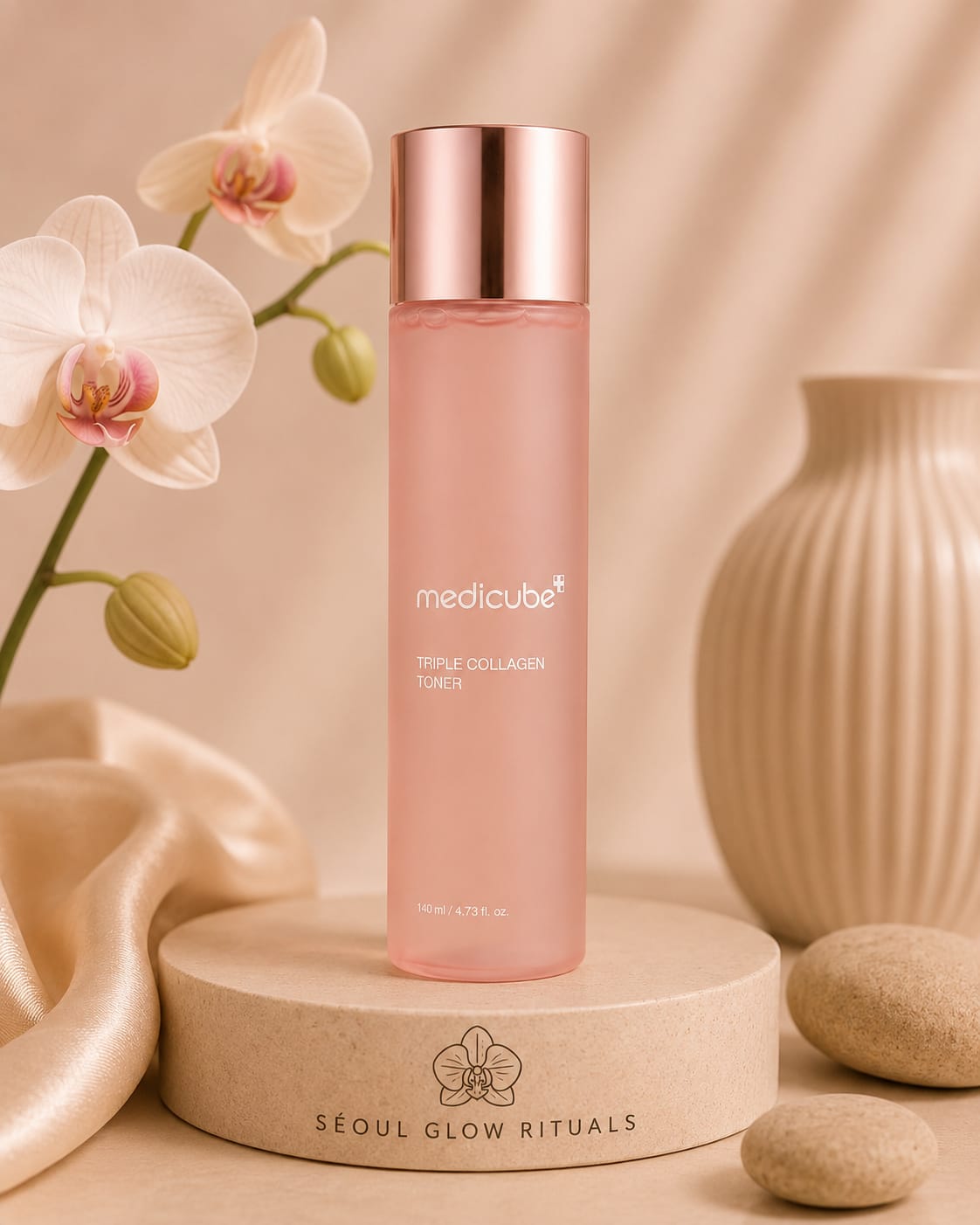 Medicube Triple Collagen Toner 4.0 - Tonique repulpant au collagène - Seoul Glow Rituals