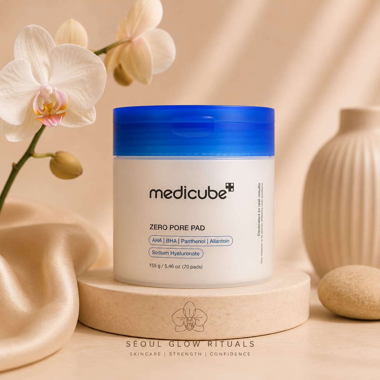 Medicube Zero Pore Pad 2.0 - Resserrement des pores - Seoul Glow Rituals